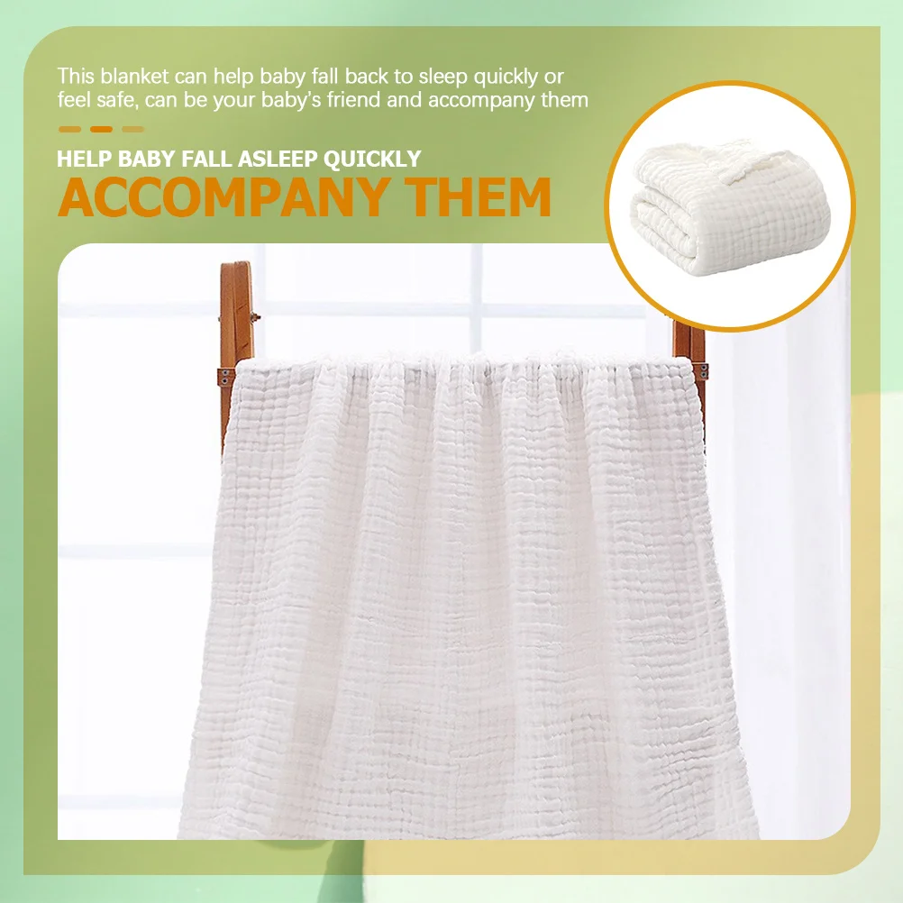 

Soft Muslin Cotton Baby Blanket Breathable for Swaddling Stroller Car Use Infant Bath Towels Soft Baby Wraps Newborn Blanket