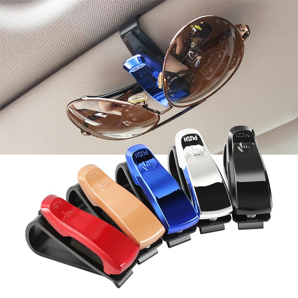 2025 NEW Car Sun Visor Glasses Sunglasses Holder for Citroen C4 C5 C3 Picasso Xsara Berlingo Saxo C2 C1 C4L DS3 Xantia DS4 C8