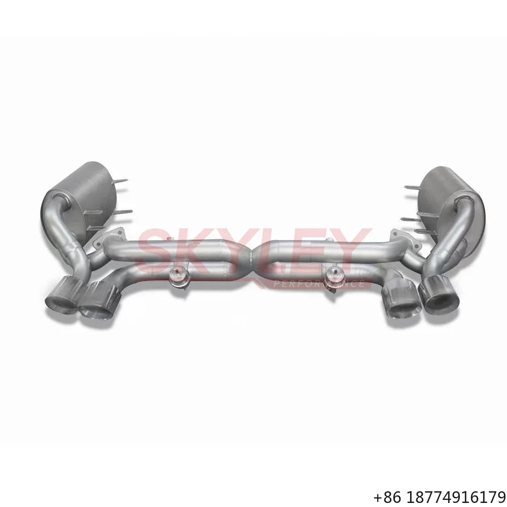 

Выхлопная система Catback для Porsche 911 (997.1/997.2) 3.8 Carrera 2004-2012, высокопроизводительная, из нержавеющей стали 304, 100% нержавеющая труба выхлопной системы