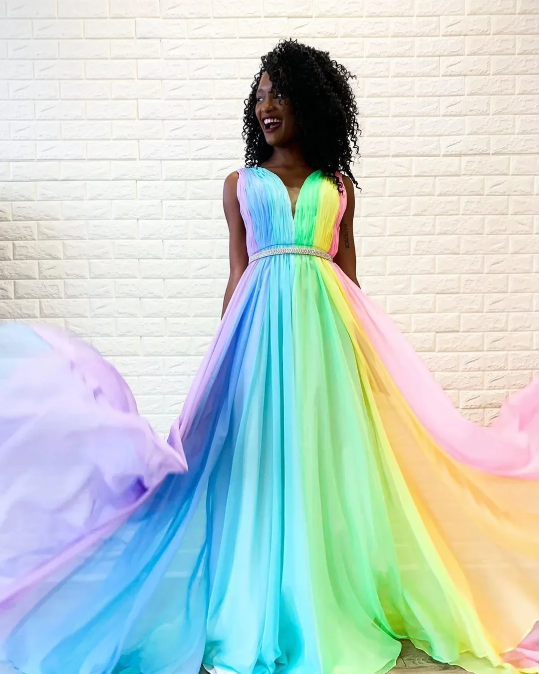 black rainbow wedding dress Gradient beach dresses Wear Pleated Beaded Sashes A-line Ombre Formal bride gown outfit customsized Select Jacket & Vest Size:EU54/US44 I promise never to atf-kg-07.22.26 GAP Women's Ribbed A-Line