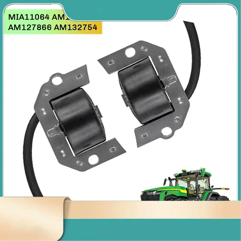 

2Pcs Ignition Coil For John Deere 325 FH531V /335 FH601V Engine MIA11064 AM133525 AM127866 AM132754-N31R