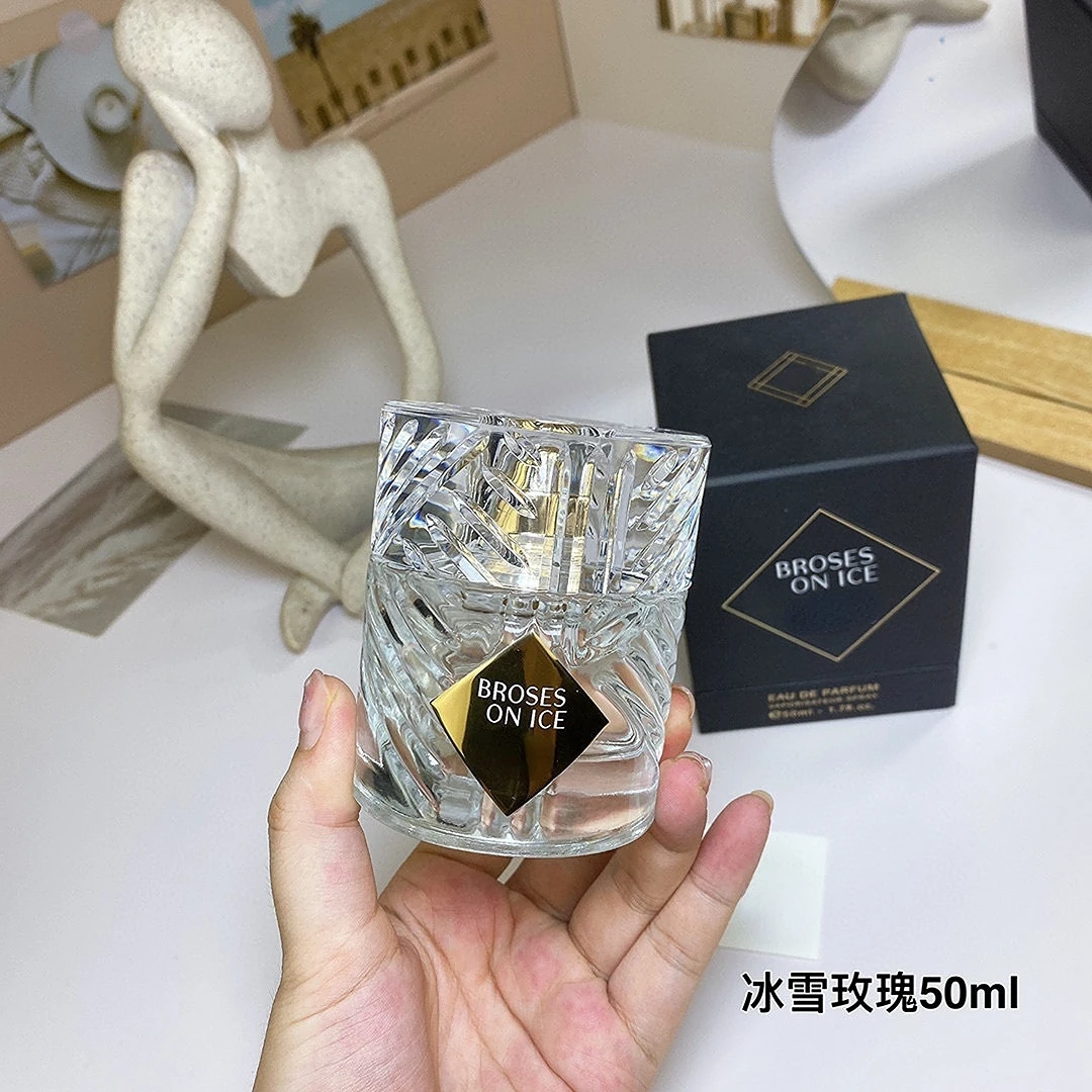 50 مل عطر ماركة عالي الجودة عطر يدوم طويلاً عطر زهري وفواكه طبيعي وطازج هدايا تاريخ فريدة للجنسين
