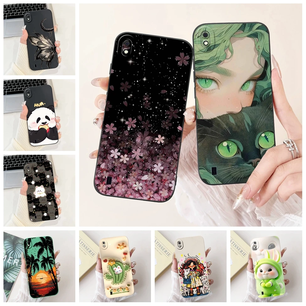 Cover For Samsung A10 A105F Case 10S A107F Shockproof Fashion Cute Cat Funny Silicone Bumper Coque For Samsung Galaxy A10s Funda