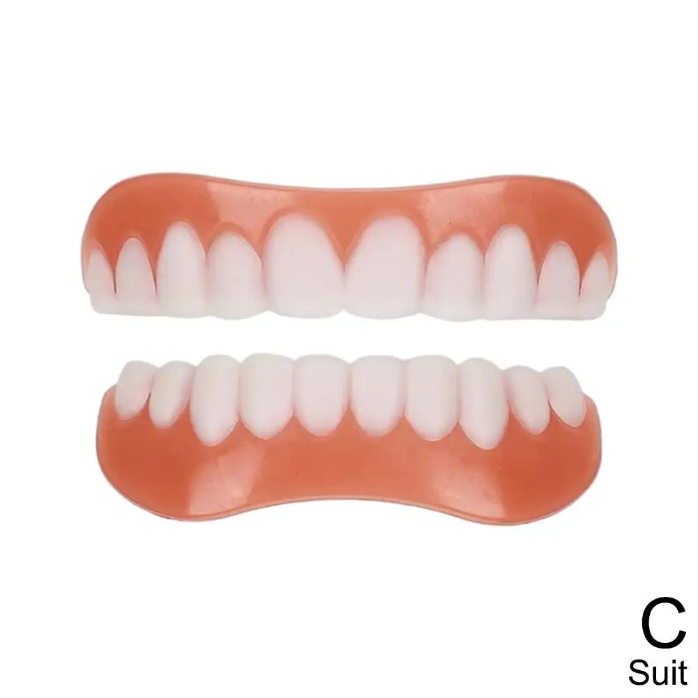 1Set Nieuwe Perfecte Smile Fineer In Voorraad Tanden Bleken Valse Kunstgebit Slechte Tijdelijke Vervanging Kit Veilig Schoonheid Gezondheid Maquiagem