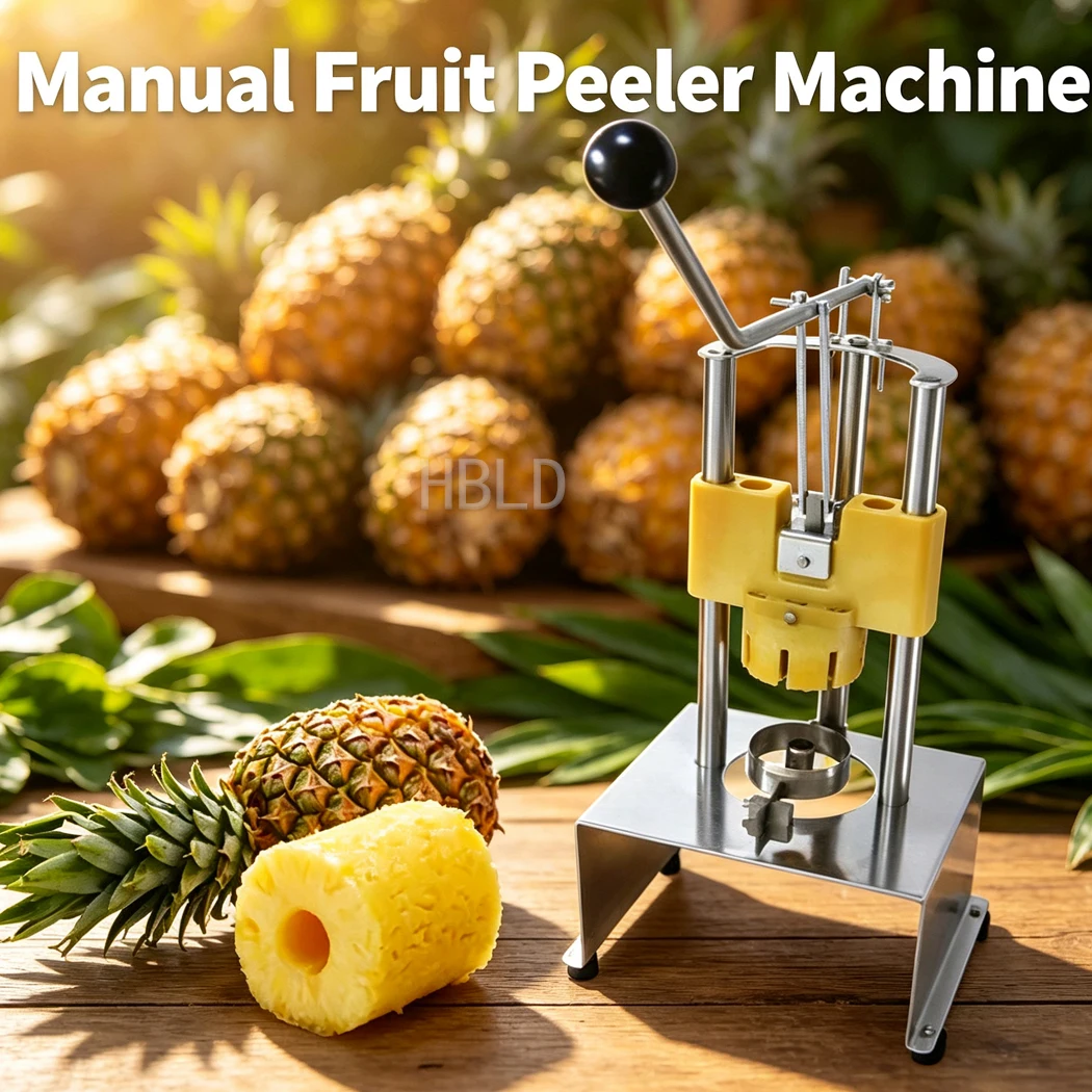 High Quality Stainless Steel Pineapple Peeler And Corer Machine - Efficient Low Cost Fruit Processing Tool