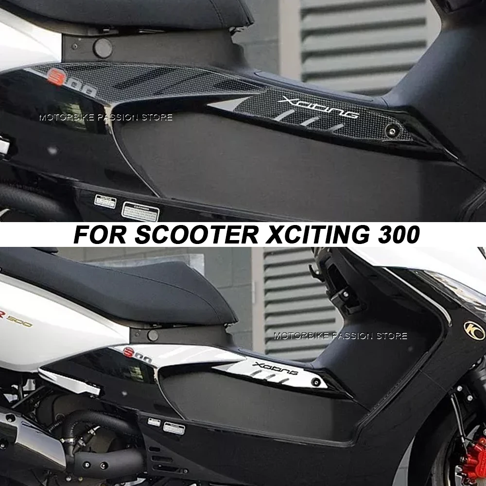 Waterproof Protective Sticker Motorcycle Platform Footrest Stickers 3D Epoxy Resin Sticker For scooter kymco XCITING 300