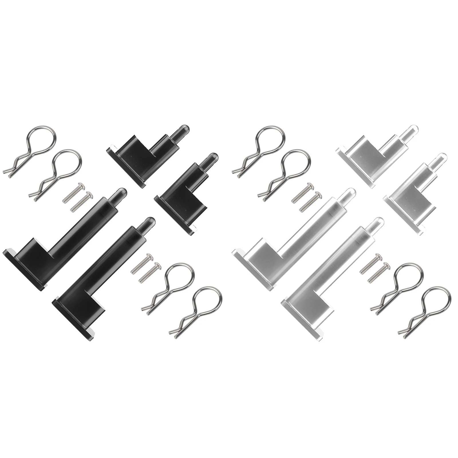 Super ClodBuster Aluminum Body Mounts Car Shell Fixing for  Tamiya RC Car Super Clod Buster Upgrades Replace Parts