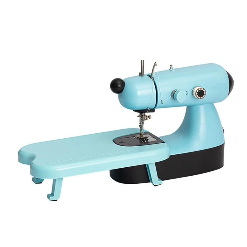 

Upgraded Electric Sewing Machine With Sewing Bag, Expansion Board Mini Sewing Machine ABS+POM For DIY Home Travel US Plug