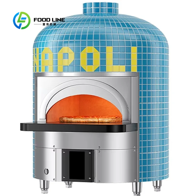 500°C Commercial Pizza Oven Customizable Neapolitan Electric Mosaic Tabletop High Heat for Restaurant Bakery Shop customized