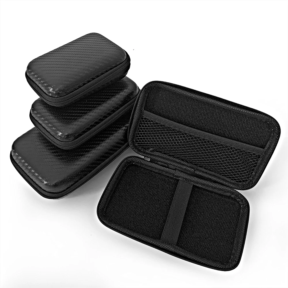 Car Repair Tools Kit Storage Bag Car Terminal Removal Organizer Box Multiple Sizes Storage Box Carbon Fiber Pattern with Zipper