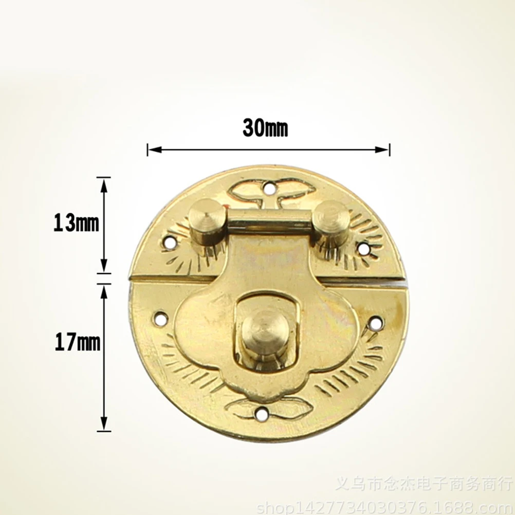 

3 Cm Small Box Buckle Hardware Accessories Retro Latch Hasps Jewelry Vintage
