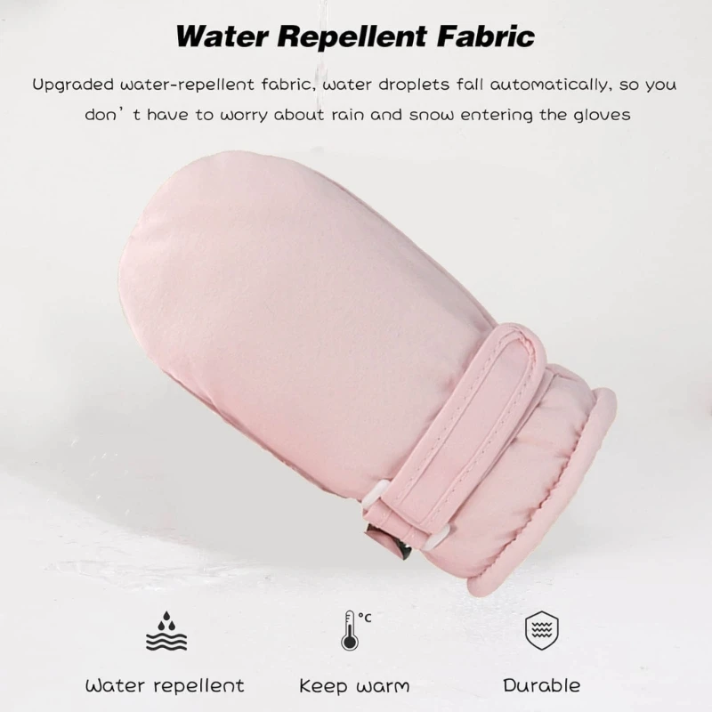 

Зимние снежные варежки для детей Водонепроницаемые лыжные перчатки для детей.