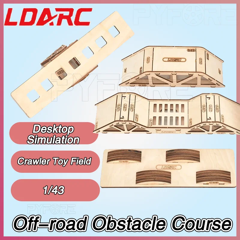 

LDARC Настольная имитация внедорожного курса препятствий - для 1/43 радиоуправляемой модели автомобиля, гусеничного игрушечного поля, радиоуправляемых машин