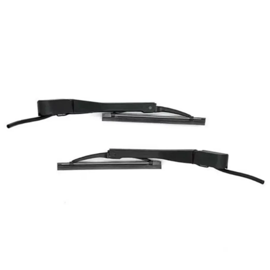 2Pc Car Windscreen Wiper Fit For Mercedes-benz W126 A1268204544 A1268204644 Headlight Wipers Arms Left And Right