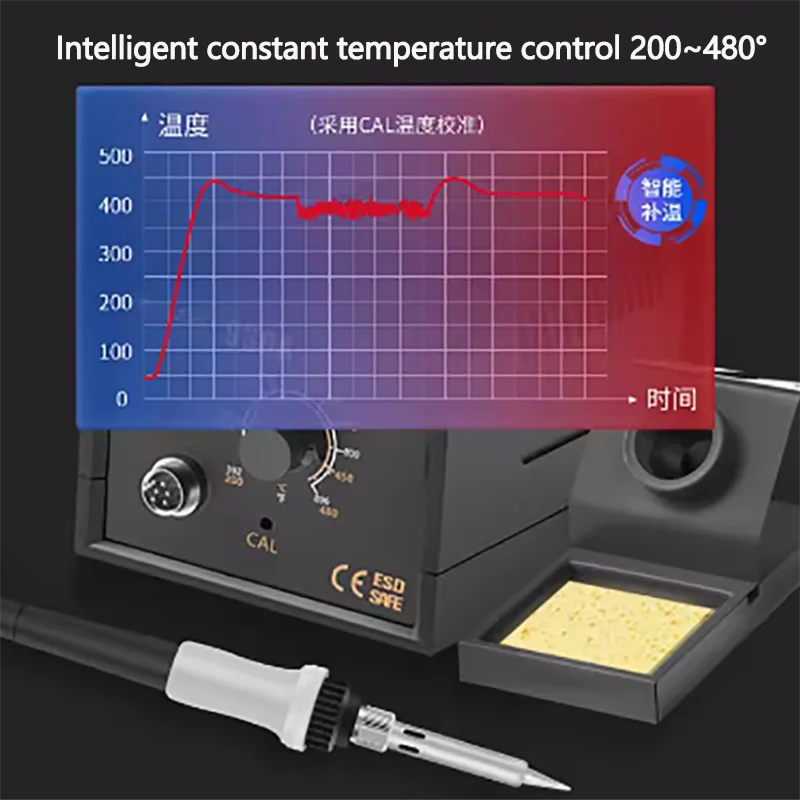 60W constant temperature welding table 936D soldering iron internal heat home repair welding tool set Soldering gun