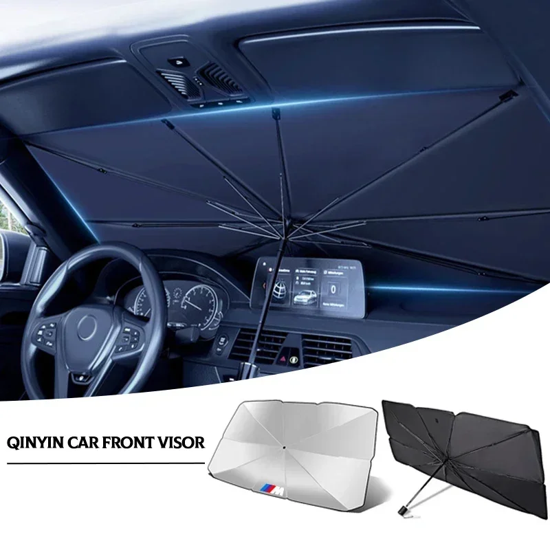 Car Windshield Sunshade Anti UV Protector Parasol For BMW E53 E70 E71 E72 E83 X1 X2 X3 X4 X5 X6 X7 E84 F48 F49 F39 F25 G01 F26