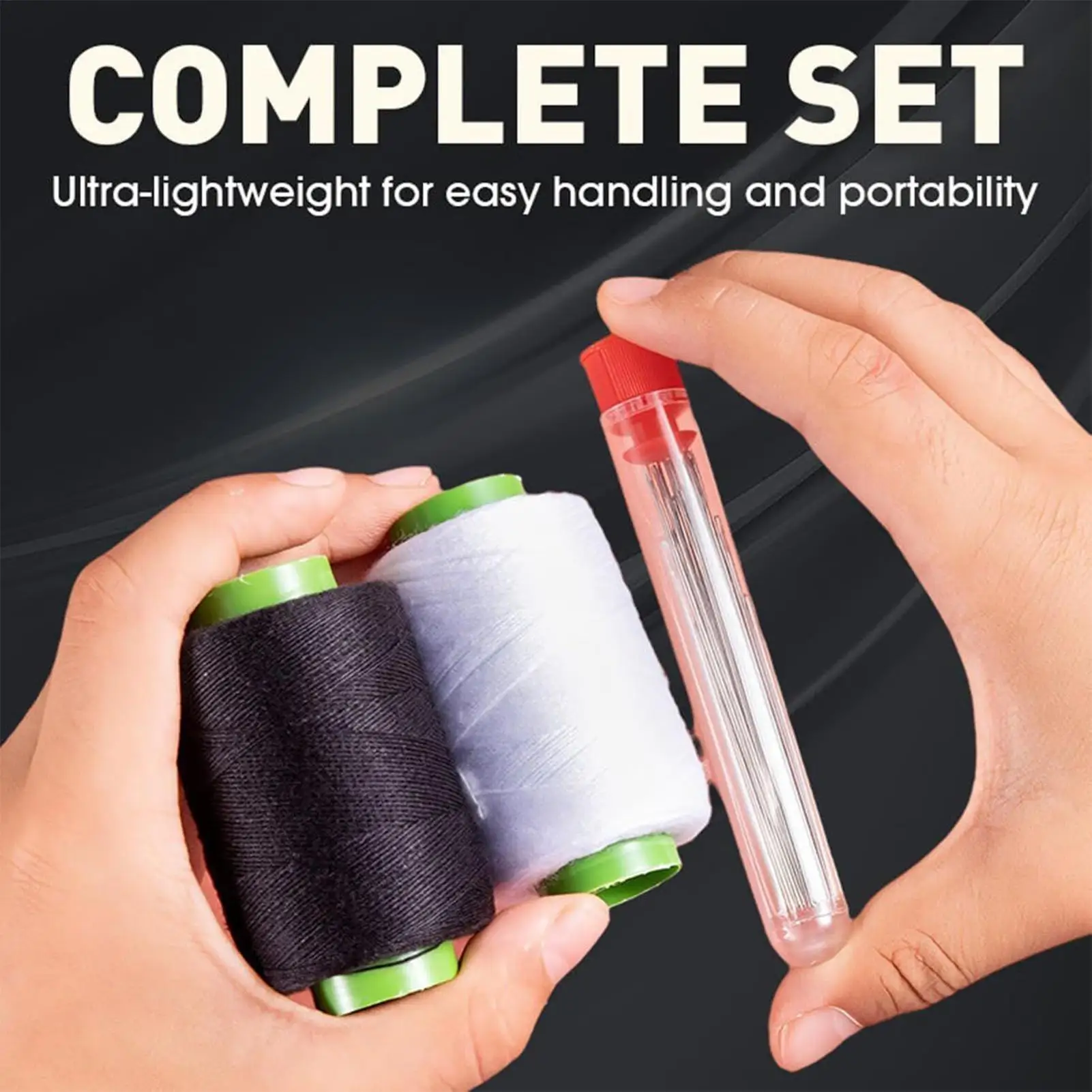 

Sewing Kit Needle and Thread Tools Multifunctional Set of 37 Sewing Kit for Dormitory Home Craft Travel College Hobby Tailors