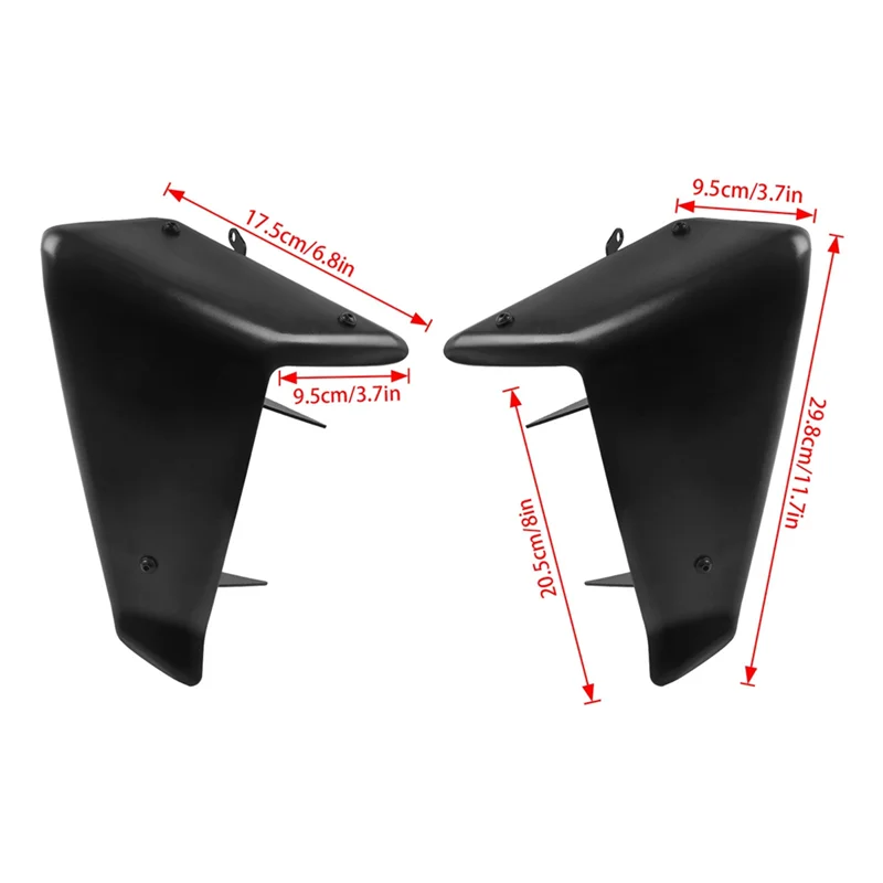 Aerodynamic Wing Guide Plate Front Spoiler Fender Fixed Wing For Honda CB750 HORNET 2023 Motorcycle Front Fairing