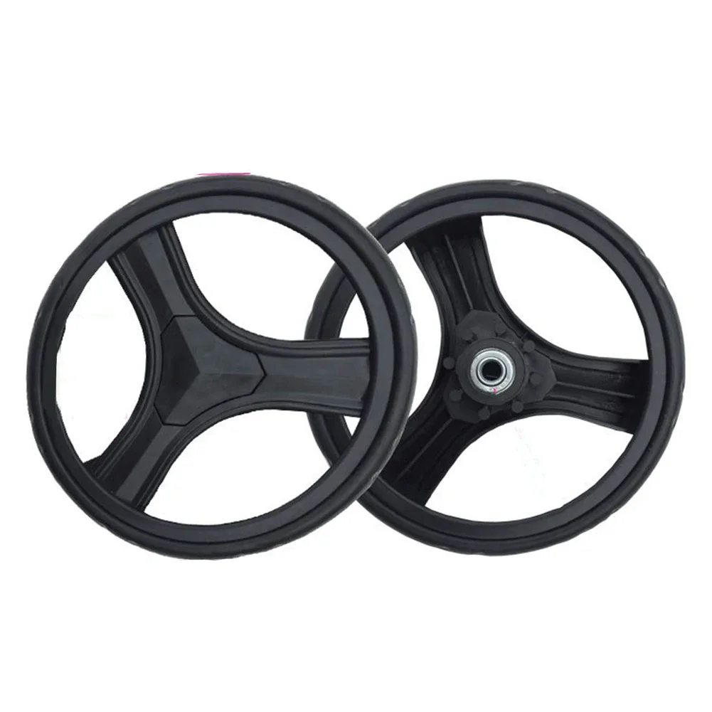 2 szt. Wózek na zakupy koło wózek wymiana koła gumowe plastikowe 170mm 8mm otwór do części DIY akcesoria — zdjęcie 2