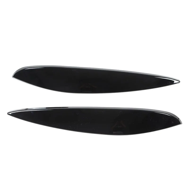 

For Benz Smart 453 Fortwo Forfour 2015‑2020 Car Headlight Headlamp Eyebrow Eyelid Cover Trim Accessories