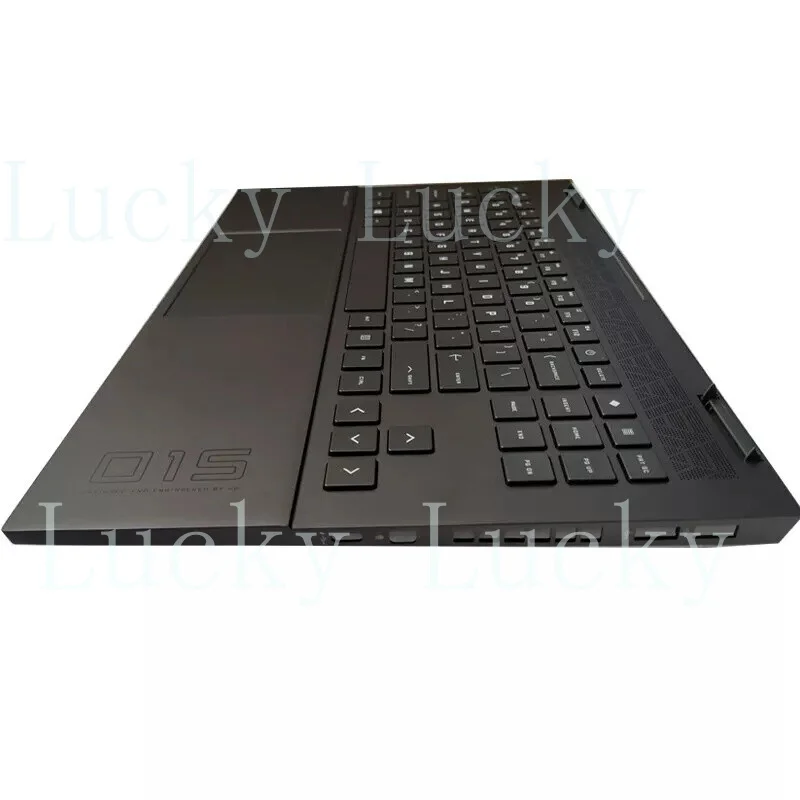F New For HP Omen 15-EN 15-EK Palmrest with (RGB Backlit) Keyboard M00667-001 15.6