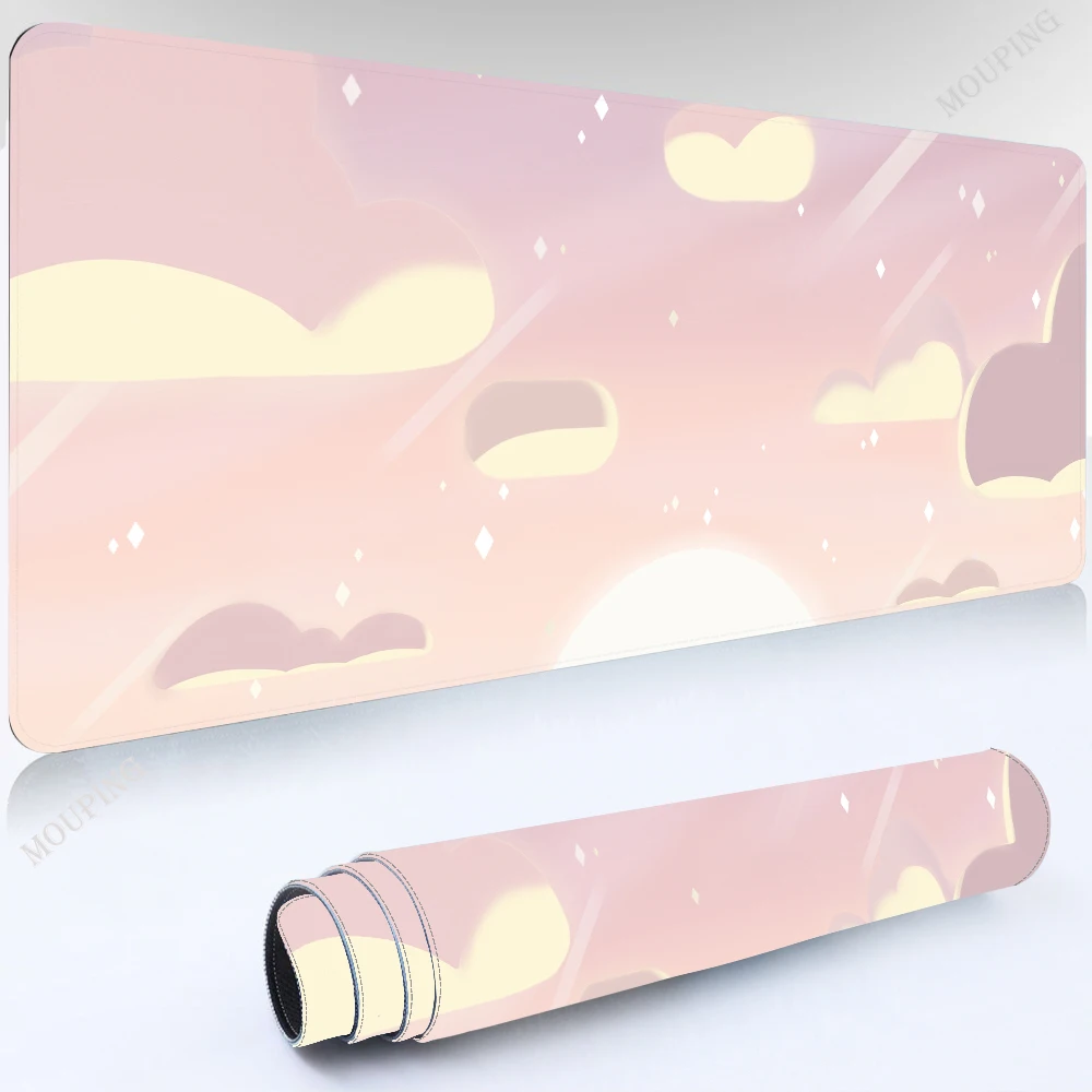 

Mouse Pad Pink Laptop Office Accessories Art Table Laptop Gaming Pad on The Table Anime Mouse Mats Mouse Carpet Rug Keyboard Pad