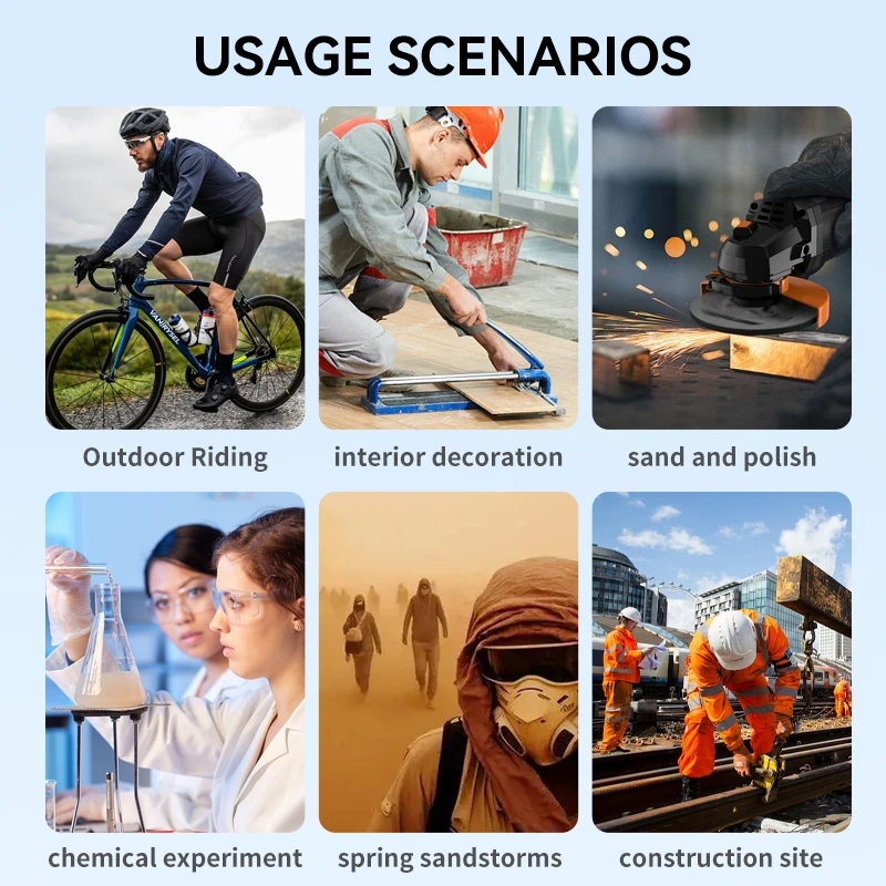 Anti-Splash Work Safety Glasses Eye Protecting Lab Goggles Dust Proof Protective Industrial Wind Goggles Safety Glasses