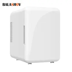 Mini Refrigerator  Home Multifunction  Portable Beauty Refrigerator Face Cosmetics Fridge Cooler Warmer Fridge 4L Freezer