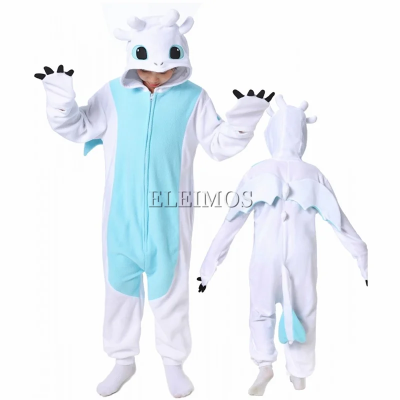 Black White Kids Kigurumi Onesie Adults Women Men Animal Pajamas Halloween Costumes Cosplay Jumpsuit Christmas Gift