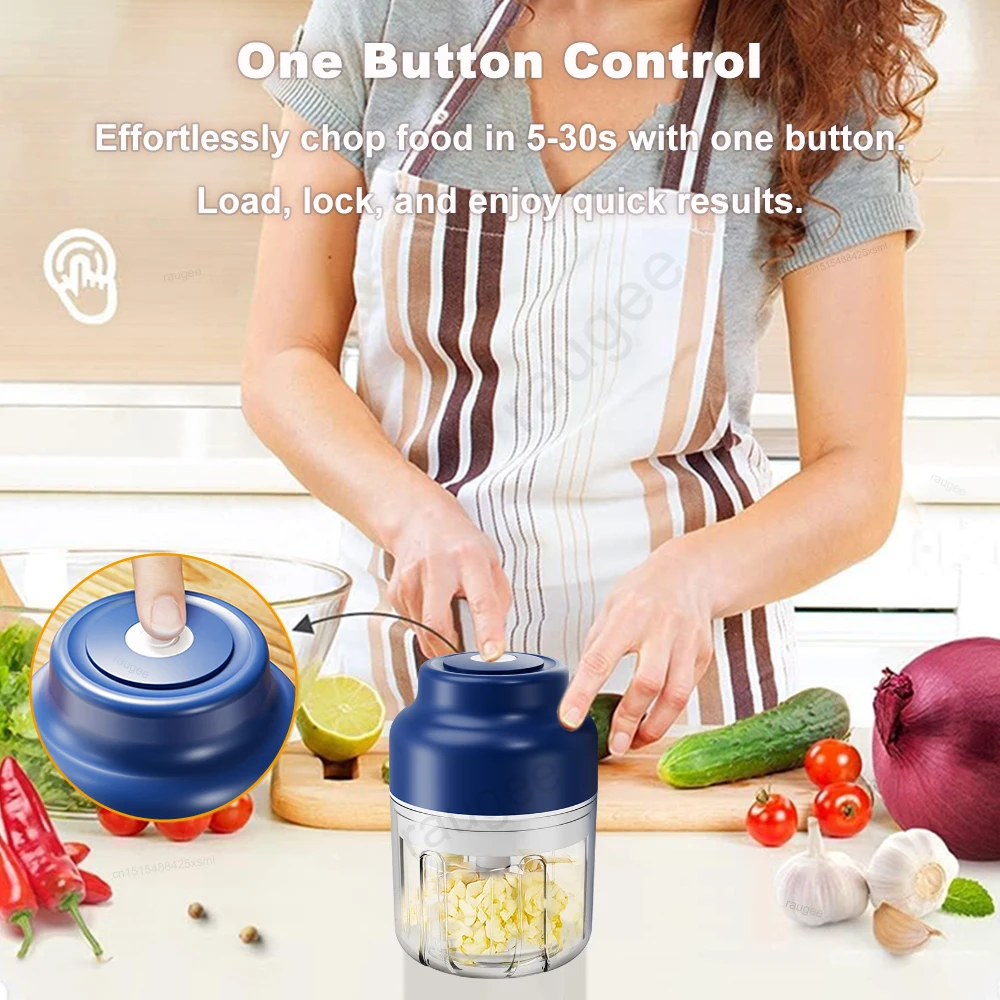 Portable Electric Garlic Chopper 3