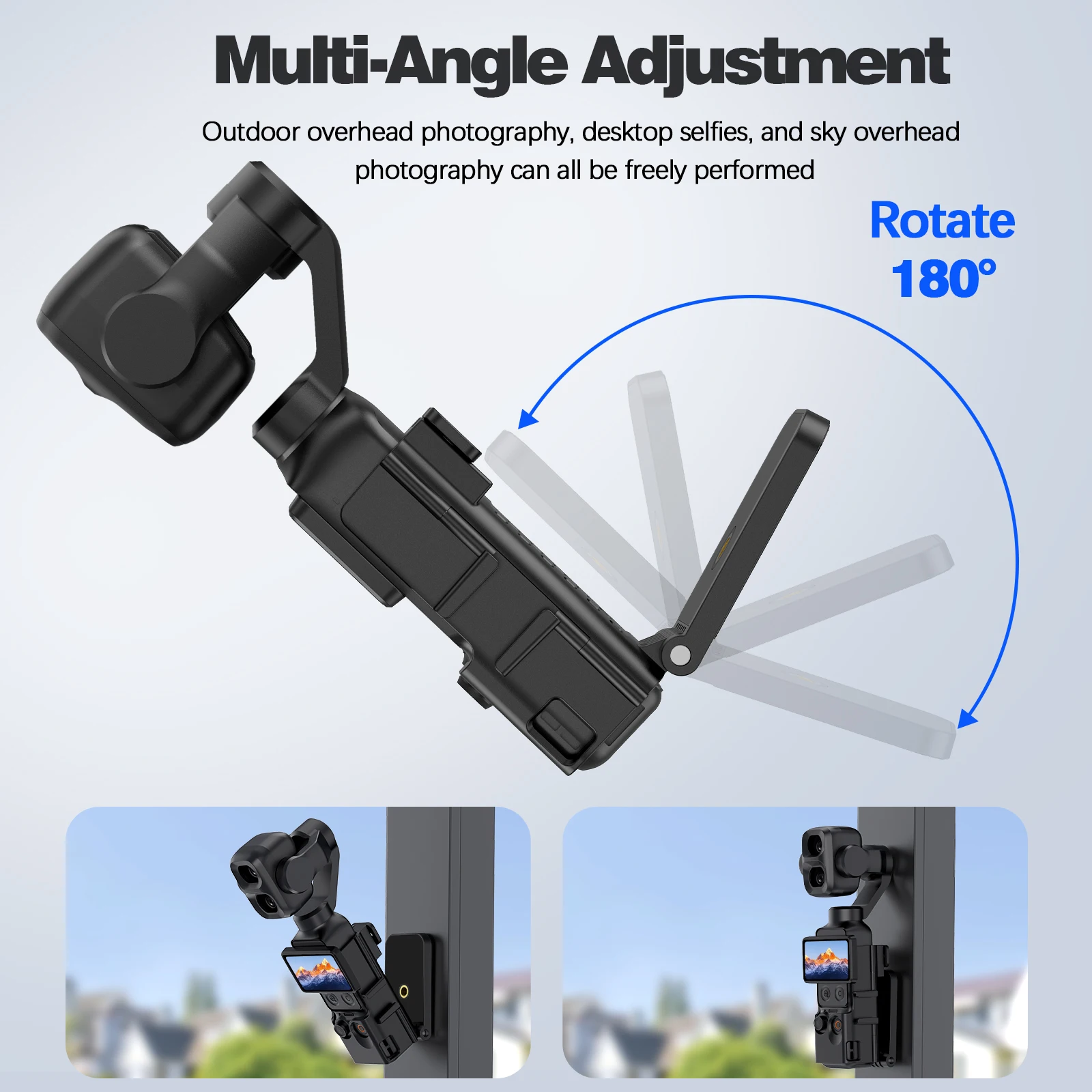 Magnetische Silikon-Schutzhülle für DJI Osmo Pocket 4/4P Rutschfest Sturzsicher Stoßfeste Kameraabdeckung mit Starker Absorption – Detail 9