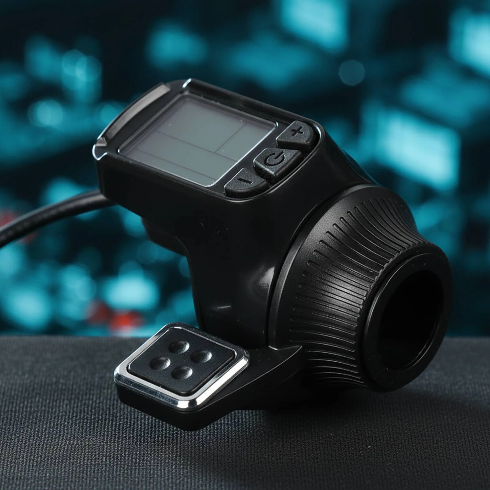 Throttle Display Single Unit Integrated Control Electric Scooter LCD Display Electric Scooter Digital Dashboard Wired Connection