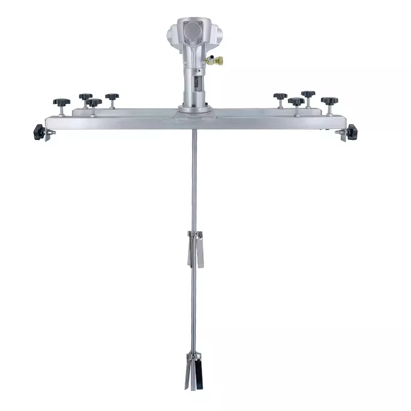 High Quality Pneumatic 1 Ton Air Agitator IBC Tank Mixer Machine 1000L Commercial Barrel Drum Stirer with Support Hanger