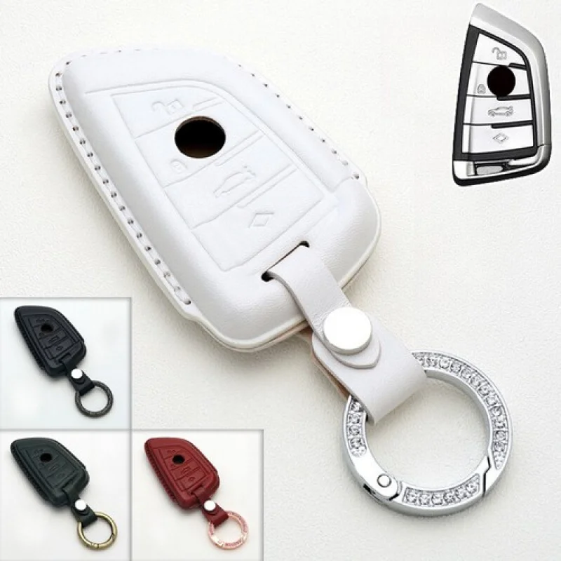 

Чехол для ключей от машины A + из натуральной кожи для BMW 1, 2, 3, 4, 5, 6 7 X1 X2 X3 X4 X5 X6 X7 M5