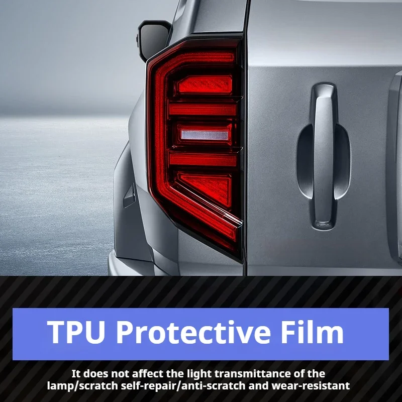 

Car Headlight Protective Film Headlamp Restoration For Audi A6 C7 4G S6 RS6 2012-2018 Transparent Black TPU Sticker