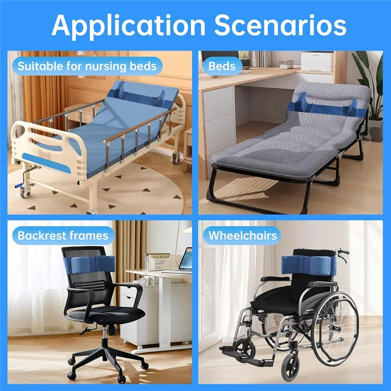 A02F-Lateral Support Cushion Adjustable Side Panels For Wheelchair Stabilizer For Wheelchairs