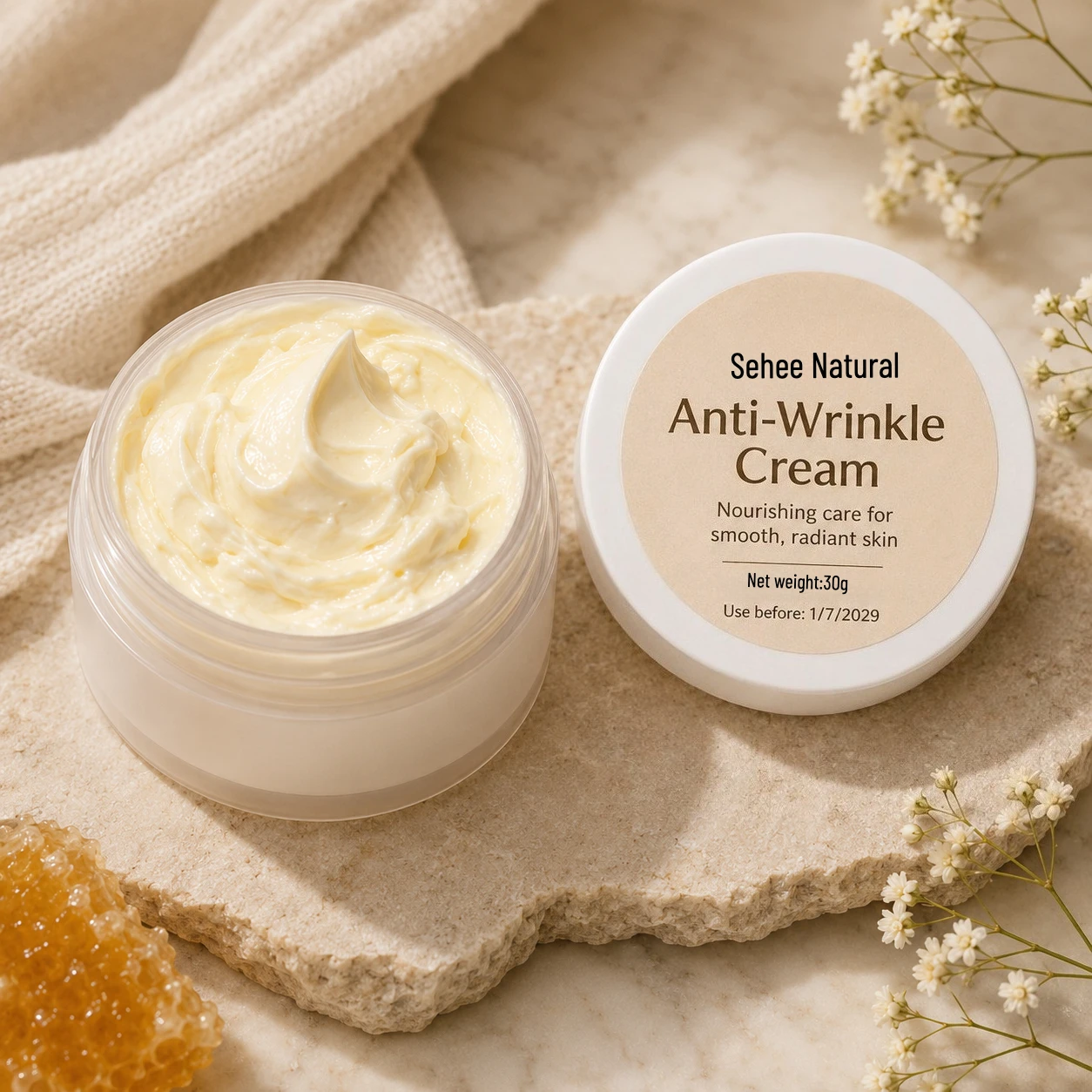 Anti-Wrinkle Firming Cream 30g – Skin Elasticity & Youthful Glow Advanced Moisturizing Facial Cream for Fine Lines
