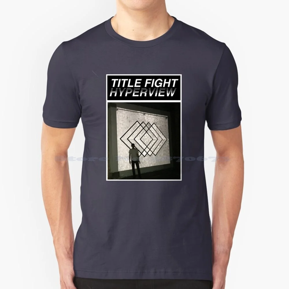 The Hyper Shadow T Shirt 100% Cotton Tee Title Fight Emo Indie Shoegaze Post Hardcore Turnstile Pop Punk Music