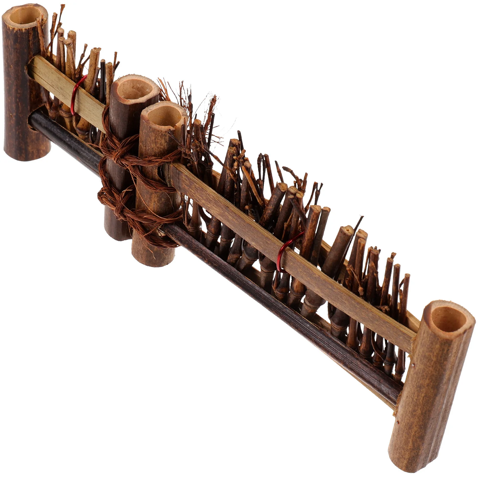 

Mini Bamboo Fence Micro Landscape Woven Fence Small Screen Decoration Bonsai Ornament Home Garden Micro Landscape Decor