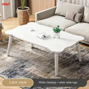 Image Coffee Table Furniture Mini Restaurant Table Basse Pour Salon Side Table Living Room Luxury His Desk Floating Window Balcony