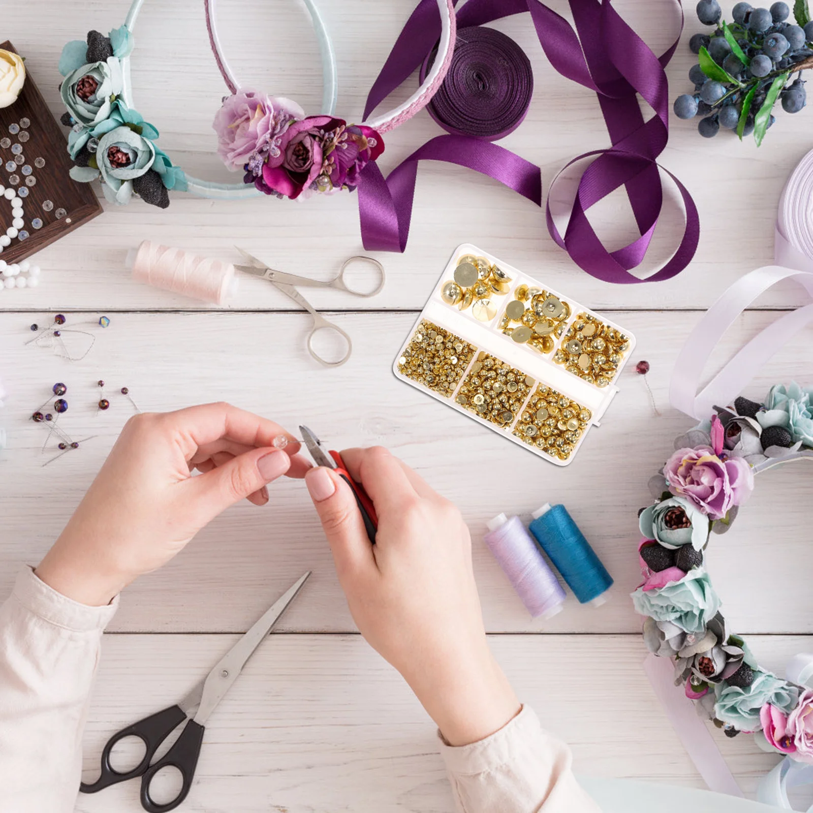 

1 Box Simulated Pearl Charms Plastic Nail Art Decorations For Diy Crafts Jewelry Making Phone Cases Shoes Clothes Mugs Cosplay