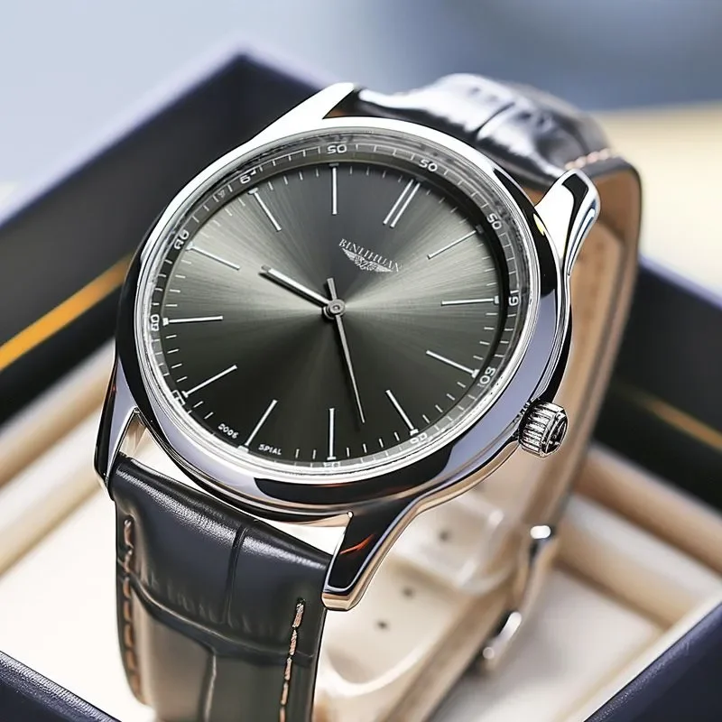 Top Brand Man Wristwatch Luxury Business Waterproof Men Watch For Men Quartz Clock Leather Men's Watches reloj Handsome 2025 New