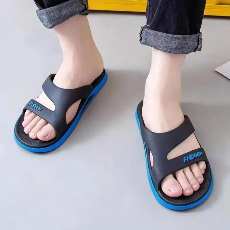 Slippers External Wear Bathroom Home Non-slip Deodorant Wear-resistant Indoor Home Beach Cool Slippers Quick Drying Non-slip