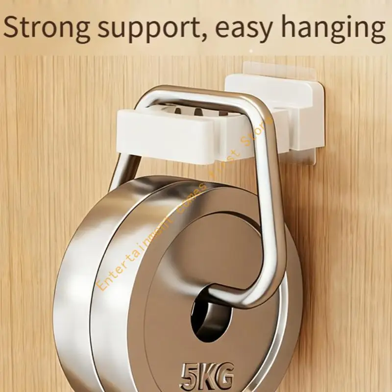 Wall Mounted Racket Rack Vertical Display Holder Plastic Hanging Hook Badminton Racket Holder Wall Hook Enduring 55KD