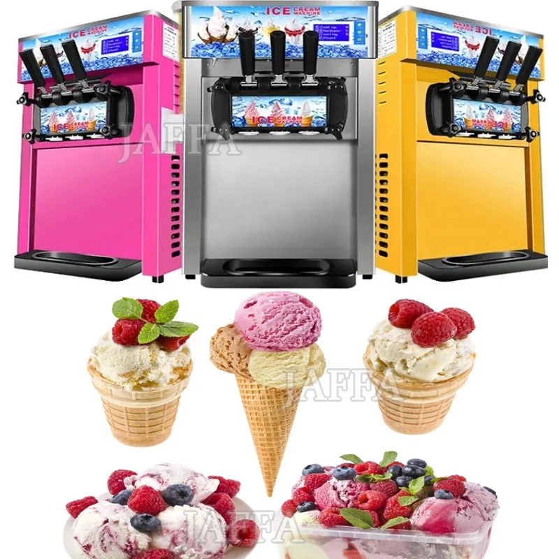 Automatic Ice Cream Machine Small Tabletop Mini Kids DIY Homemade Ice Cream Ice Cream Cone Machine For Home Use