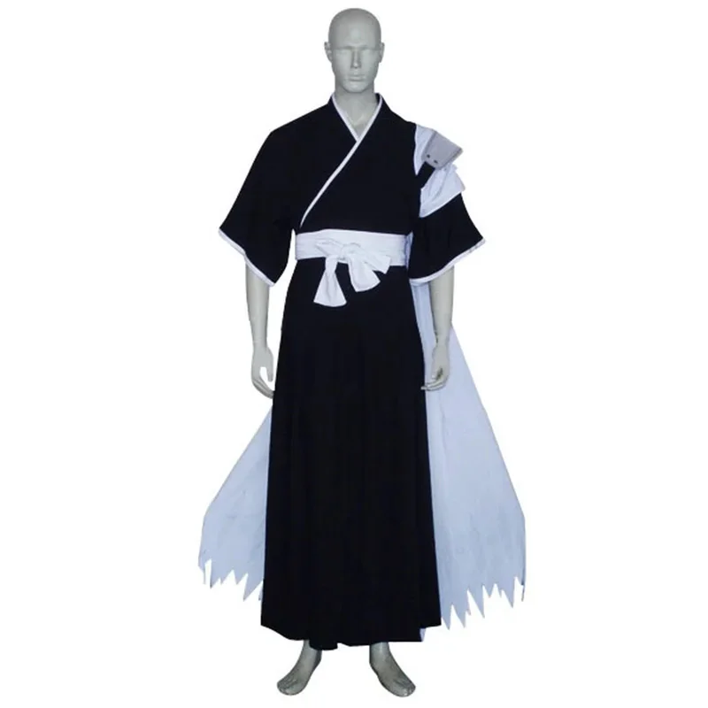 

2025 aaa Anime Bleach Clinic Costume Cloak Set Kurosaki Isshin Cosplay Custom Made Men Women Ha