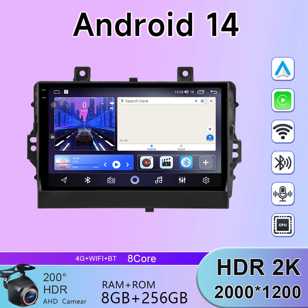 

For Chery Tiggo 3x 1 2021 - 2023 Android Auto Car Radio Head Unit Multimedia Video Player Stereo GPS Navigation WIFI No 2din DVD
