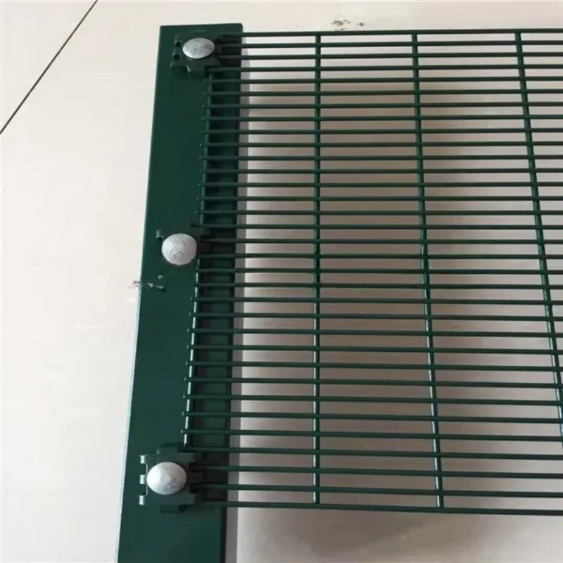 Barbed Wire Fence Clear View Metal Steel Outdoor Security Fence Anti-Climb 358 High Security Anti-Climb Fence Panel