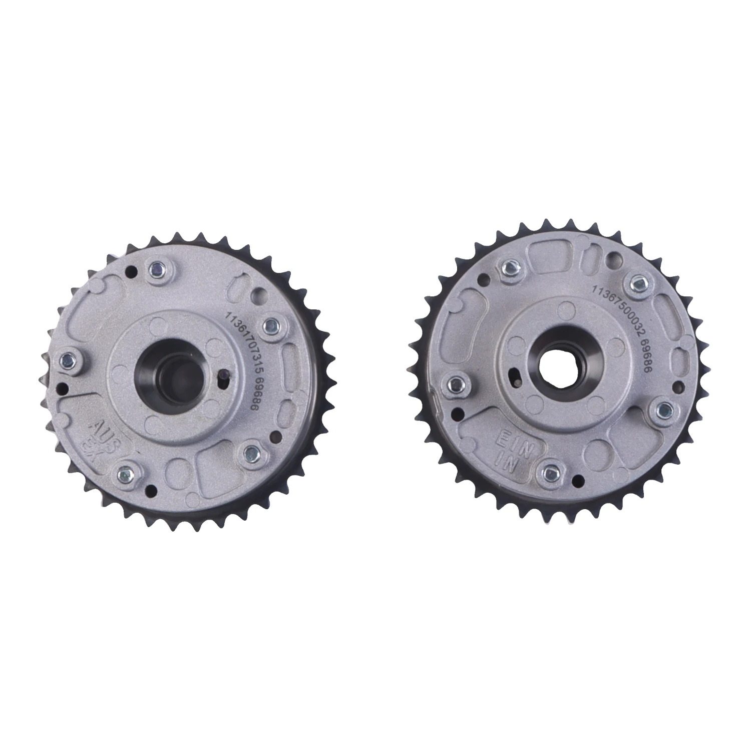 2pcs N42 N46 Engine Camshaft Adjuster 11361707315 11367500032 For BMW E46 E90 E83 E84 Car Accessories Replacement Part