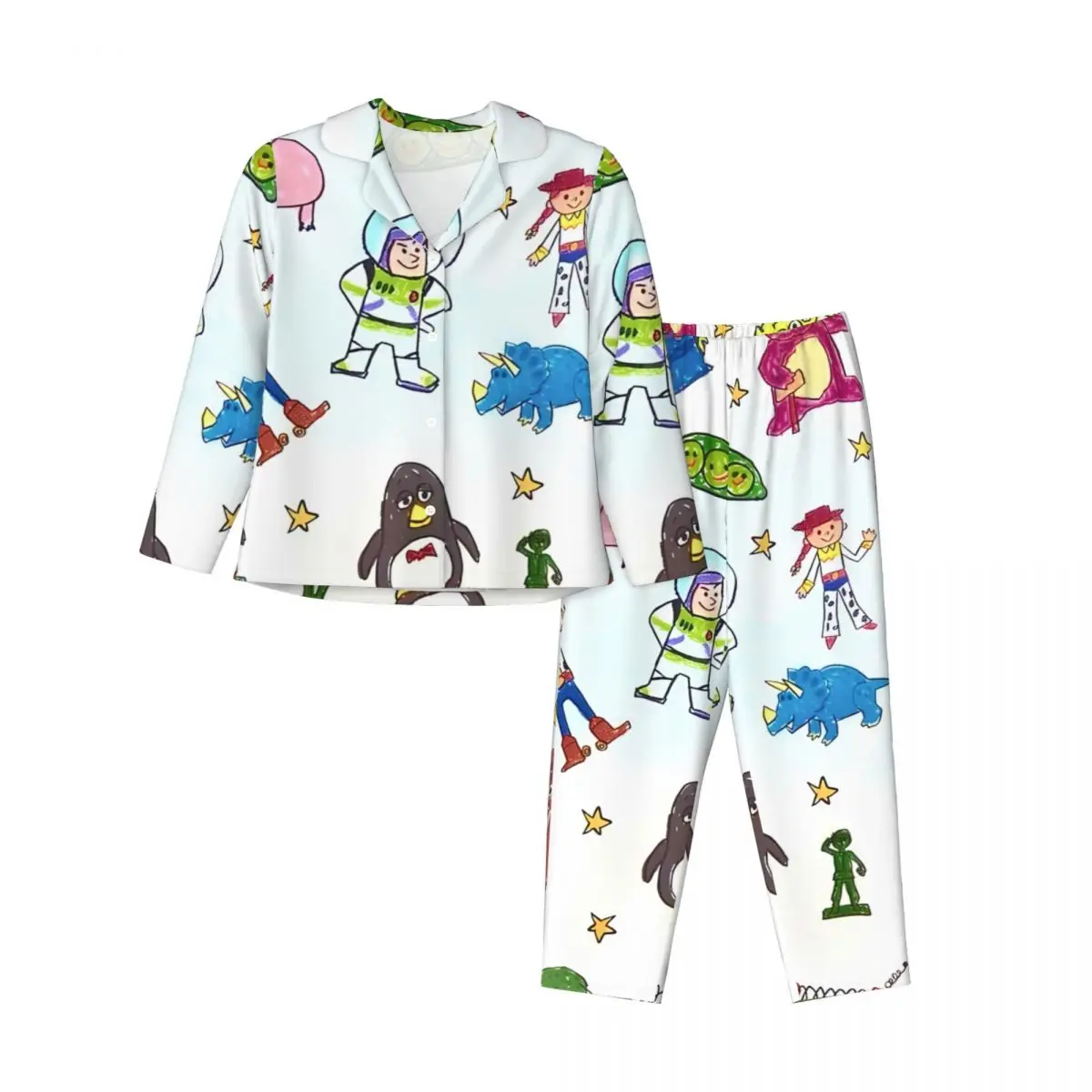 

Toy-Story Women Pajamas 2 Pieces Set Loungewear pyjama pour femme